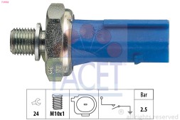 7 0192 FACET Датчик тиску оливи