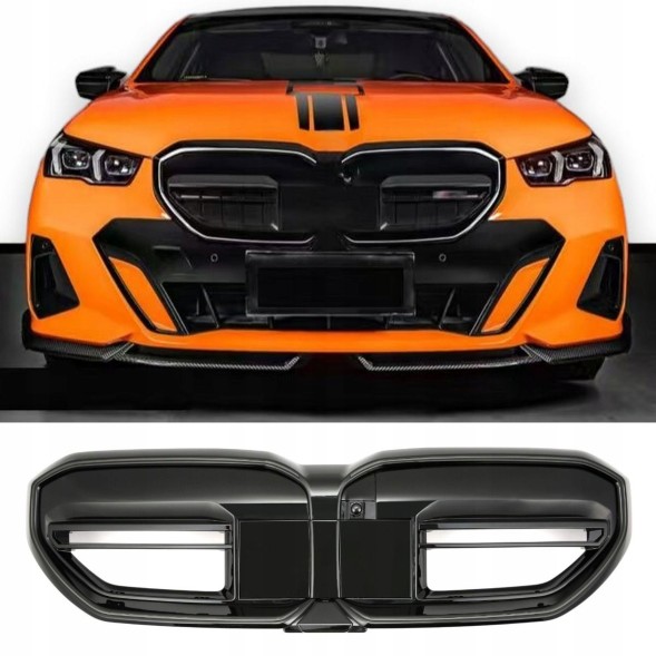 Automaniac A056801+0568DZ LED-решітка радіатора (імітація) BMW 5 G60 G61 + LED-модуль, чорний глянець