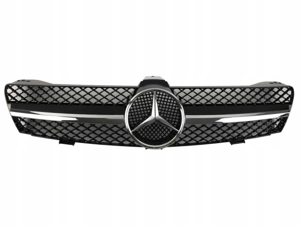 PELOPTICAR A21988 ГРИЛЬ АТРАПА AMG MERCEDES CLS W219 C219 ЛІФТ 08-11 ЧОРНИЙ ГЛЯНЕЦЬ