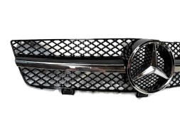 PELOPTICAR A21988 ГРИЛЬ АТРАПА AMG MERCEDES CLS W219 C219 ЛІФТ 08-11 ЧОРНИЙ ГЛЯНЕЦЬ
