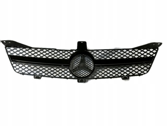 PELOPTICAR A21988 ГРИЛЬ АТРАПА AMG MERCEDES CLS W219 C219 ЛІФТ 08-11 ЧОРНИЙ ГЛЯНЕЦЬ