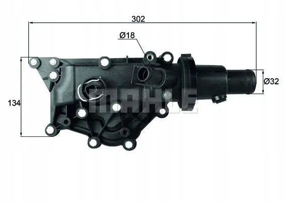 Mahle TH 59 89 Термостат th 59 89 mahle renault