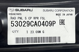 Subaru OE 53029CA0409P ЛІВИЙ ВЕРХНІЙ КРОНШТЕЙН РЕМЕНЯ БЕЗПЕКИ ПЕРЕДНЬОГО ПАСА SUBARU BRZ OE