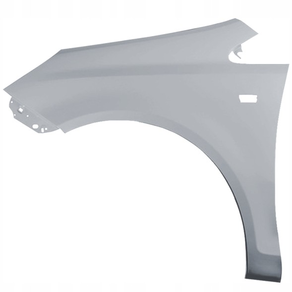 43159858 BLU Бризковик OPEL CORSA D Z157 лівий сріблястий 06-14 передній StarSilber