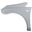 43159858 BLU Бризковик OPEL CORSA D Z157 лівий сріблястий 06-14 передній StarSilber