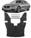 PC 51757241818 7+SI ЗАХИСТ ДВИГУНА ПІД ДВИГУН BMW Серія 4 F32 F33 F36 XDRIVE + КРІПЛЕННЯ