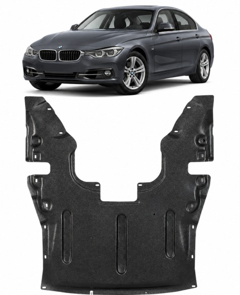 PC 51757241818 7+SI ЗАХИСТ ДВИГУНА ПІД ДВИГУН BMW Серія 4 F32 F33 F36 XDRIVE + КРІПЛЕННЯ