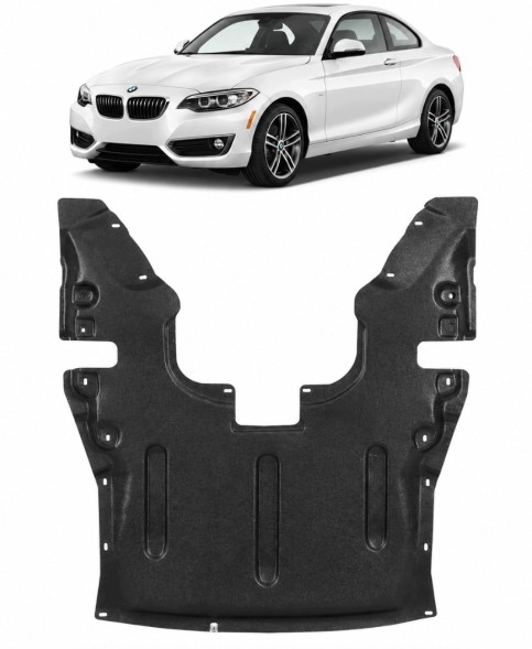 PC 51757241818 7+SI ЗАХИСТ ДВИГУНА ПІД ДВИГУН BMW Серія 4 F32 F33 F36 XDRIVE + КРІПЛЕННЯ