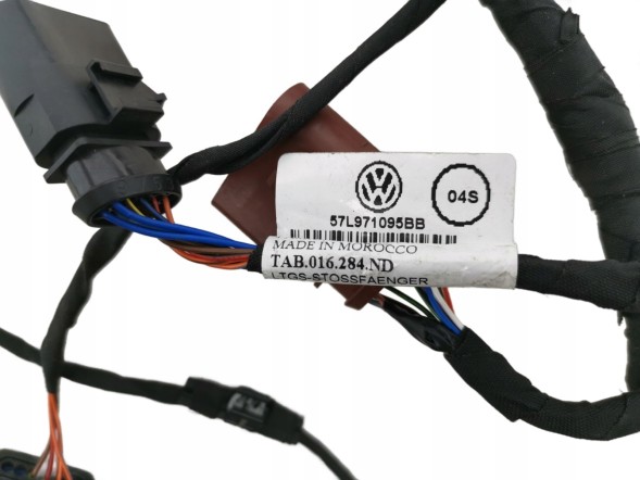 Volkswagen OE 57L971095BB, DWP411764OE Джгут проводів переднього бампера VW Tayron 57L971095BB