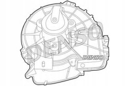Denso DENDEA20004/RS7 Повітродувка opel combo tour corsa c тігра 1.0-1.8 09.