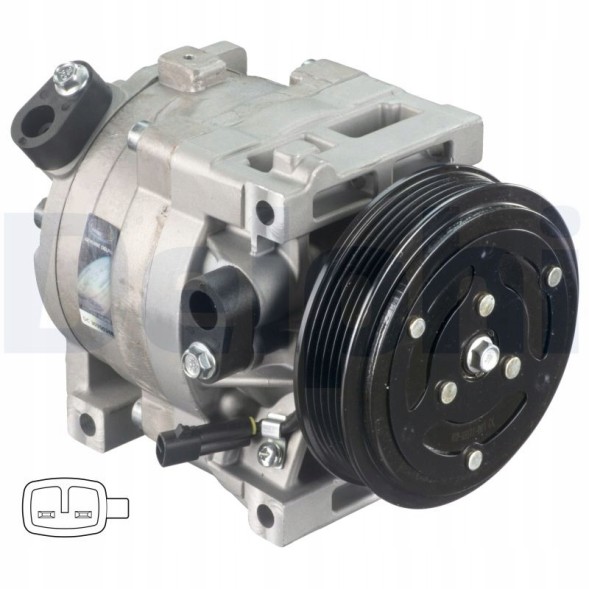 Delphi CS20402 Компресор, кондиціонер delphi cs20402