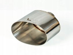 WLM Customs WLM-CH-OW-100x125 Овальний вихлопний наконечник WLM Customs Polisher 100x125