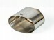 WLM Customs WLM-CH-OW-100x125 Овальний вихлопний наконечник WLM Customs Polisher 100x125