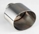 WLM Customs WLM-CH-OW-100x125 Овальний вихлопний наконечник WLM Customs Polisher 100x125