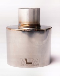 WLM Customs WLM-CH-OW-100x125 Овальний вихлопний наконечник WLM Customs Polisher 100x125