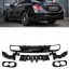 Китай RDFF-C063-205-BLK Задній дифузор чорний у стилі C43 AMG для Mercedes W205 S205 2014-2020
