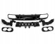 Китай RDFF-C063-205-BLK Задній дифузор чорний у стилі C43 AMG для Mercedes W205 S205 2014-2020