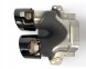 Китай RDFF-C063-205-BLK Задній дифузор чорний у стилі C43 AMG для Mercedes W205 S205 2014-2020