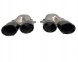 Китай RDFF-C063-205-BLK Задній дифузор чорний у стилі C43 AMG для Mercedes W205 S205 2014-2020