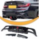 Китай Dyfuzor Dokładka LED BMW G20 G21 M340i Дифузор BMW G20 G21 Чорний Блиск + Накладки Бампера Пакет Накладка M340i