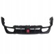 Китай Dyfuzor Dokładka LED BMW G20 G21 M340i Дифузор BMW G20 G21 Чорний Блиск + Накладки Бампера Пакет Накладка M340i