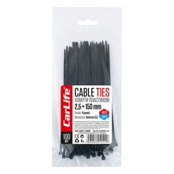 BL2 5x150 CARLIFE Хомути пластикові Carlife чорні 2 5x150 100шт