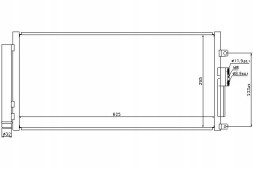 Nissens NIS940291(iMOTO) Конденсатор кондиціонера abarth 500 / 595 / 695 500 + набір водія #37