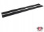 JP Group JB 1076860180 Mercedes SL R107 Комплект накладок на пороги, накладки на пороги, ЧОРНИЙ