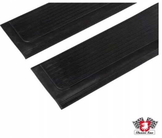 JP Group JB 1076860180 Mercedes SL R107 Комплект накладок на пороги, накладки на пороги, ЧОРНИЙ
