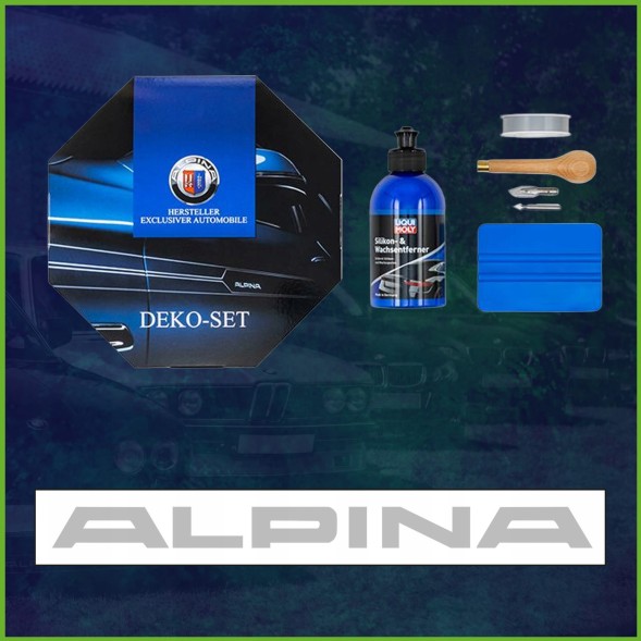 Alpina 94100289 Срібний декоративний комплект ALPINA – для переднього спойлера BMW 5 Серії E39