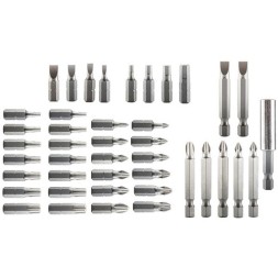 04 200 NEO TOOLS Акумуляторна викрутка 3 6В Li Ion micro USB набір біт 43шт в кейсі