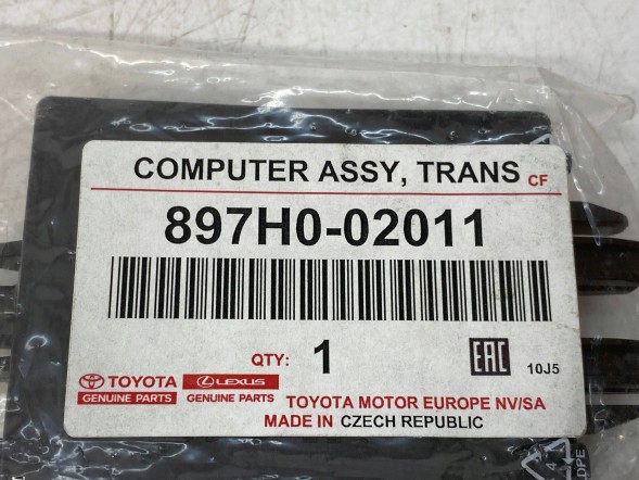 Toyota OE 897H002011 TOYOTA YARIS CROSS MXP 897H0-02011 БЛОК КЕРУВАННЯ ІМОБІЛАЙЗЕРА