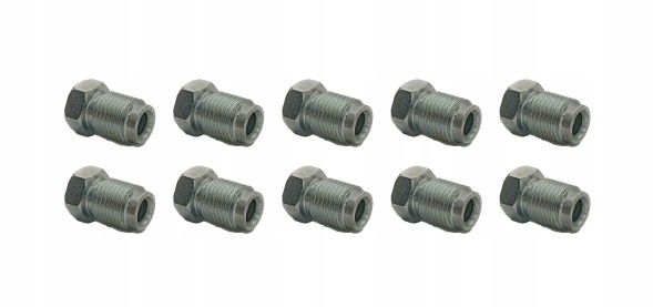 PHU DONOCIK KPS-02 SF/11x10 - 10szt Końcówka przewodu hamulcowego sztywnego M10x1 SF, wersja na klucz 11mm 10X наконечник жорсткого гальмівного проводу м10x1 - sf - грибок - ключ 11
