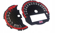 Moman 0089688092422 MINI F55 F56 F57 British Carbon Custom диски лічильника заміна годинників