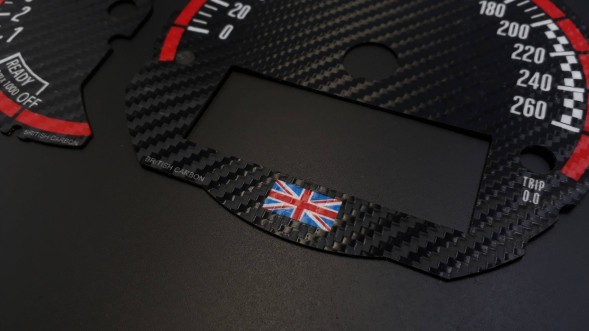 Moman 0089688092422 MINI F55 F56 F57 British Carbon Custom диски лічильника заміна годинників