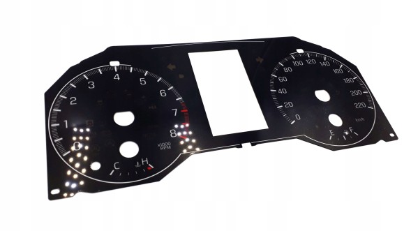 Moman 0089688093047 Toyota RAV4 V 5gen - циферблати лічильника годинники заміна з MPH на км/год MoMan