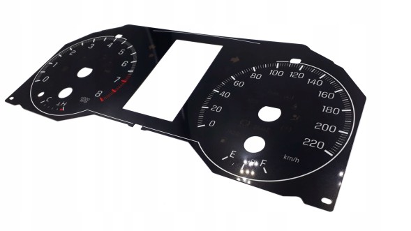 Moman 0089688093047 Toyota RAV4 V 5gen - циферблати лічильника годинники заміна з MPH на км/год MoMan