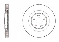 Brembo 09.A196.11 Гальмівний диск передній 09.A196.11 brembo