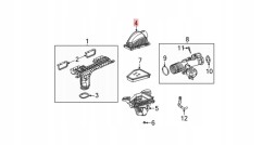 Mopar 68535341AA НОВИЙ КОРПУС ПОВІТРЯНОГО ФІЛЬТРА JEEP GRAND CHEROKEE 2021 -