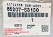 Lexus OE 8520753130 Правий омивач фари бампера форсунка LEXUS IS 2020+ OE