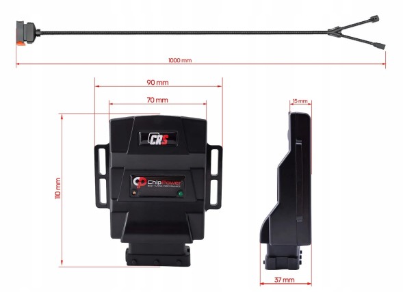 ChipPower 5903097743940 Чіп-тюнінг бокс CRS для MINI Countryman F60 One D Cooper D 116/136/150 к.с.