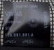Volkswagen OE 11A861691A VW Сітка багажника VW ID 4 ID4 11А861691А