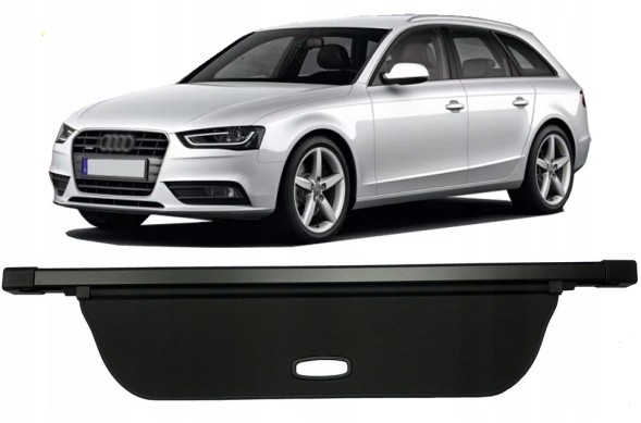 Китай 64777629 Шторка багажника чорна Audi A4 B8 2007-2015