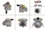 MSG OP031 Насос гідропідсилювача Renault Master II 97-10 Interstar 01-10 Vivaro 01-14