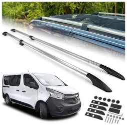 CHROMEMASTER OM-RR-D0032G-004 Пороги даху багажник для OPEL VIVARO B 2014-2019 SHORT | КОРОТКИЙ