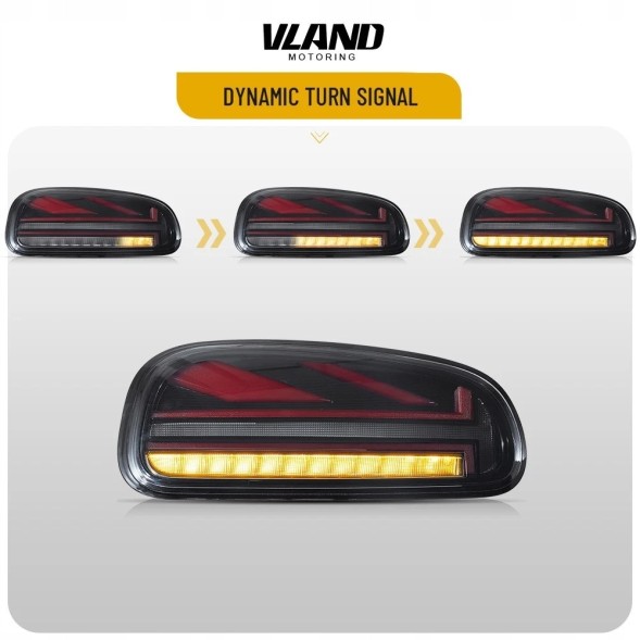 VLAND LDMC30 mhm Комплект задніх ліхтарів Vland Led Bar Neon LED Tuning Mini Clubman f54 2014-2019