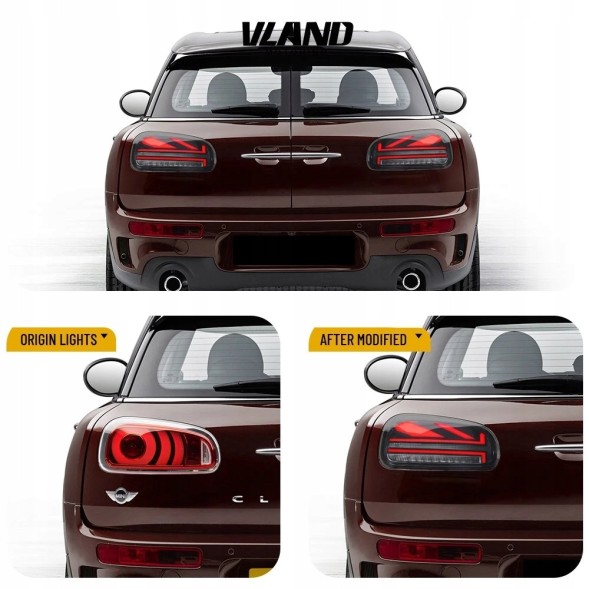 VLAND LDMC30 mhm Комплект задніх ліхтарів Vland Led Bar Neon LED Tuning Mini Clubman f54 2014-2019