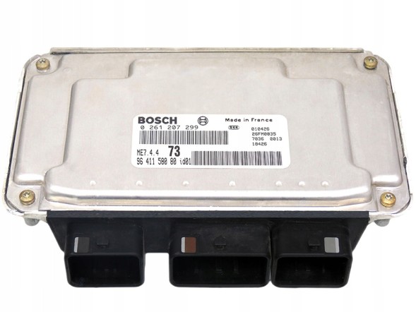 OE 96 411 580 80 id01 0 261 207 299 КОМП'ЮТЕР ECU PEUGEOT 206 1.6 9641158080 0261207299