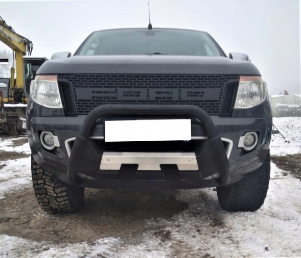 Китай PWT16_FR Передній захисний обвіс (кенгурятник) Amazon чорний Ford Ranger 2012-2022