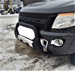 Китай PWT16_FR Передній захисний обвіс (кенгурятник) Amazon чорний Ford Ranger 2012-2022